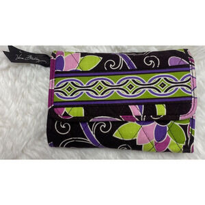 Women's Vera Bradley EURO WALLET Card Slots, Coin Pouch ID Slot